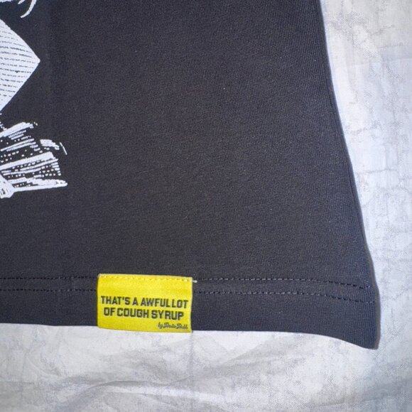 Trapstar x Awful Lot Of Cough Syrup Benjamin Tshirt - M ALOCS Desto Dubb Black - Picture 2 of 5